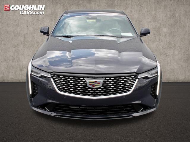 new 2025 Cadillac CT4 car, priced at $50,450
