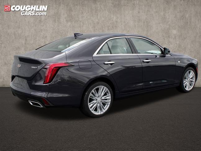 new 2025 Cadillac CT4 car, priced at $50,450