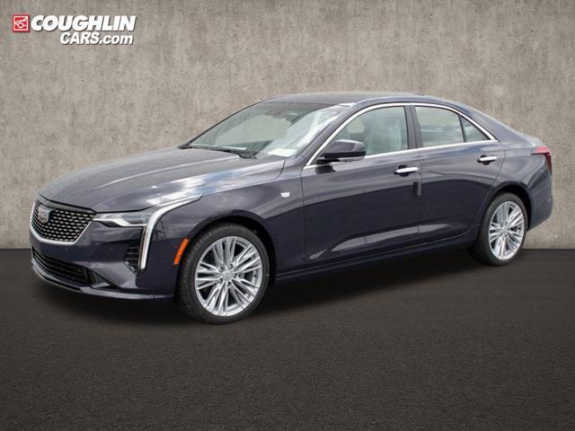 new 2025 Cadillac CT4 car, priced at $50,450