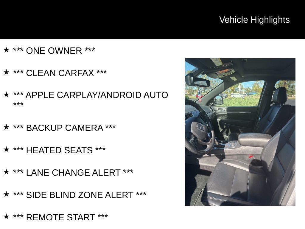 used 2021 Jeep Grand Cherokee car, priced at $23,659