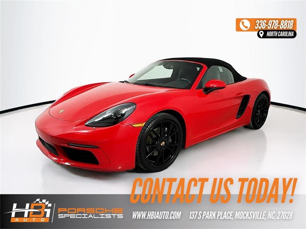 used 2019 Porsche 718 Boxster car, priced at $46,926