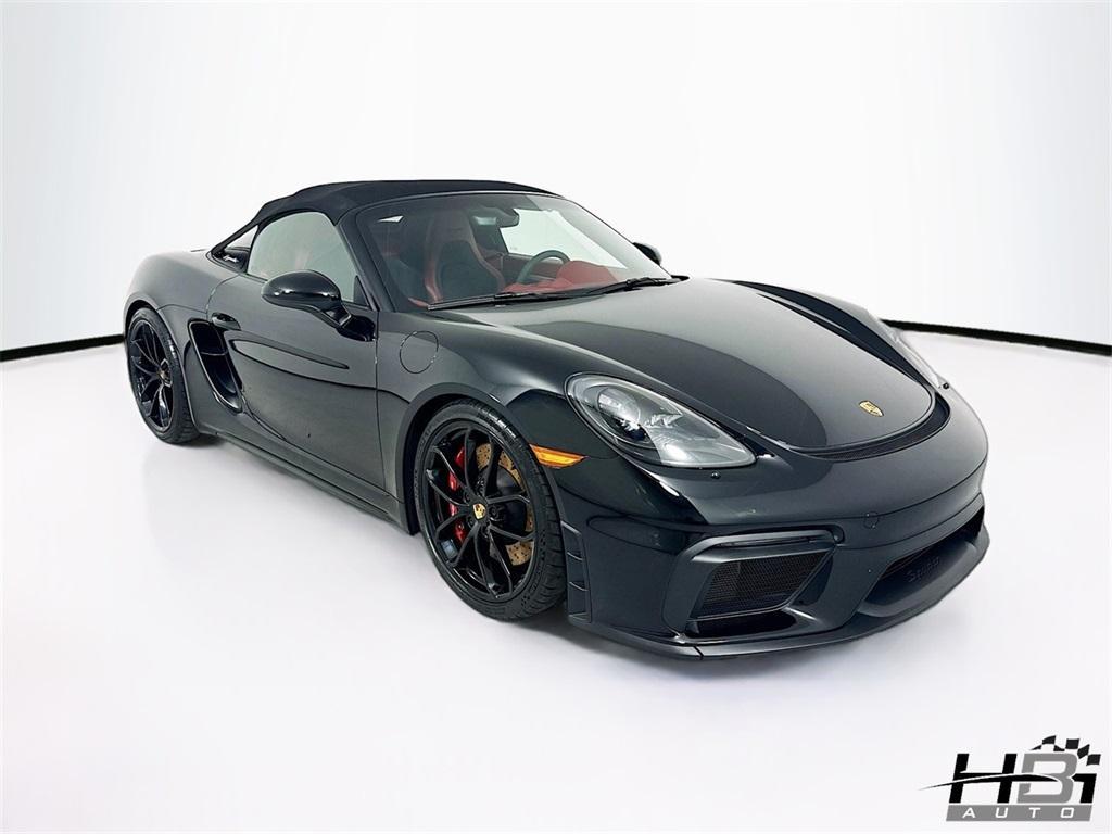 used 2021 Porsche 718 Spyder car, priced at $122,998