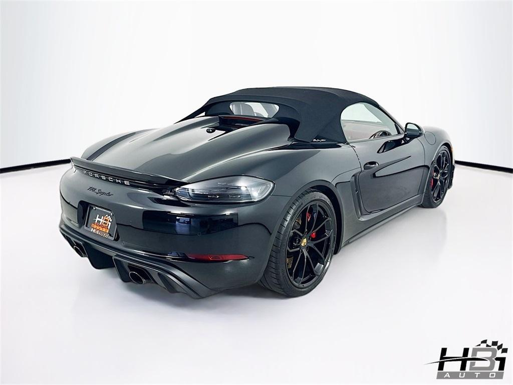 used 2021 Porsche 718 Spyder car, priced at $122,998