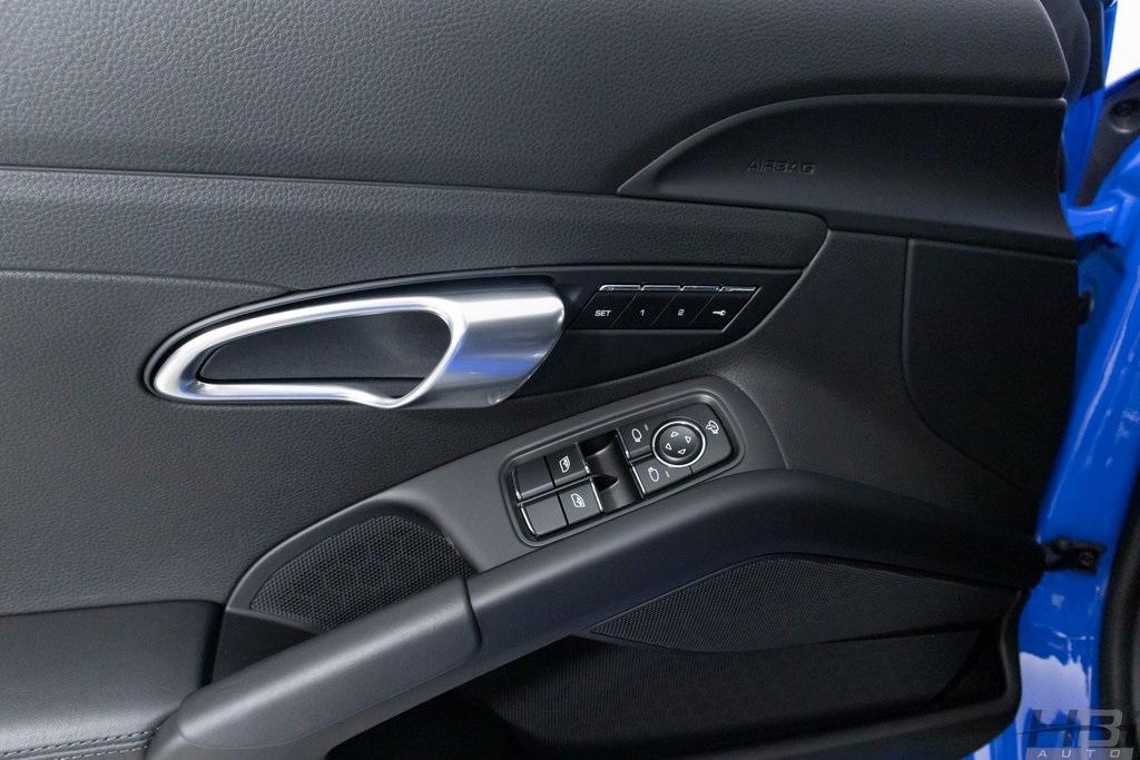 used 2023 Porsche 718 Boxster car, priced at $89,998