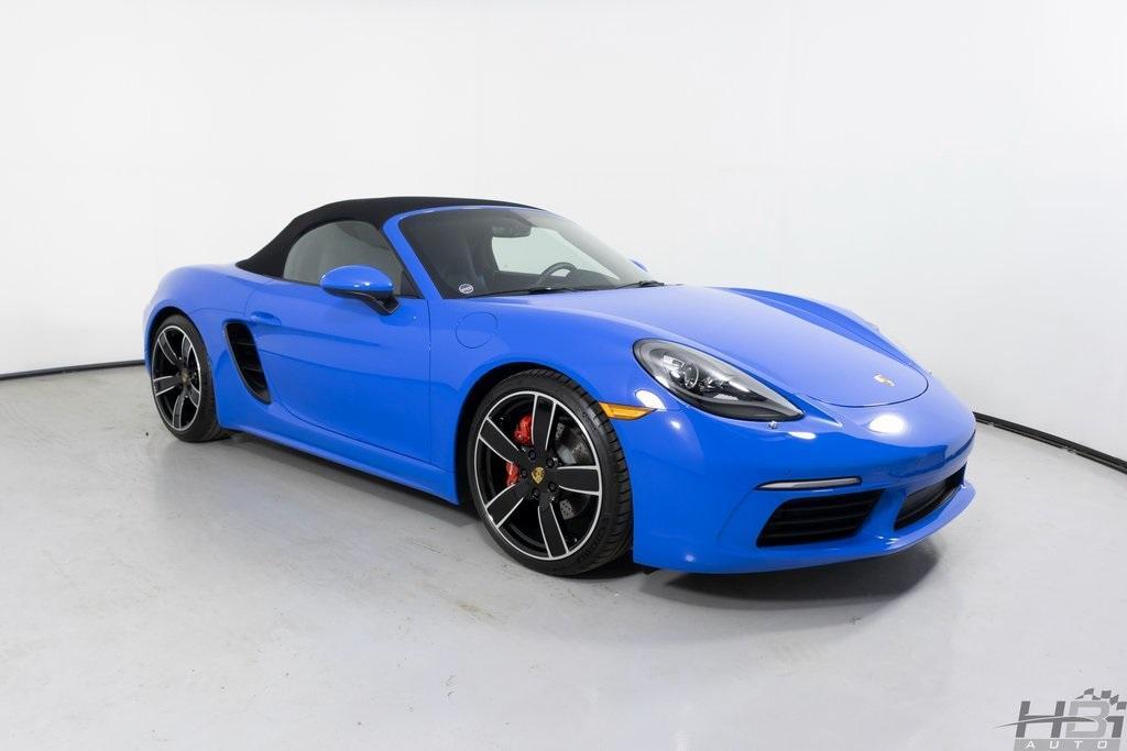 used 2023 Porsche 718 Boxster car, priced at $89,998