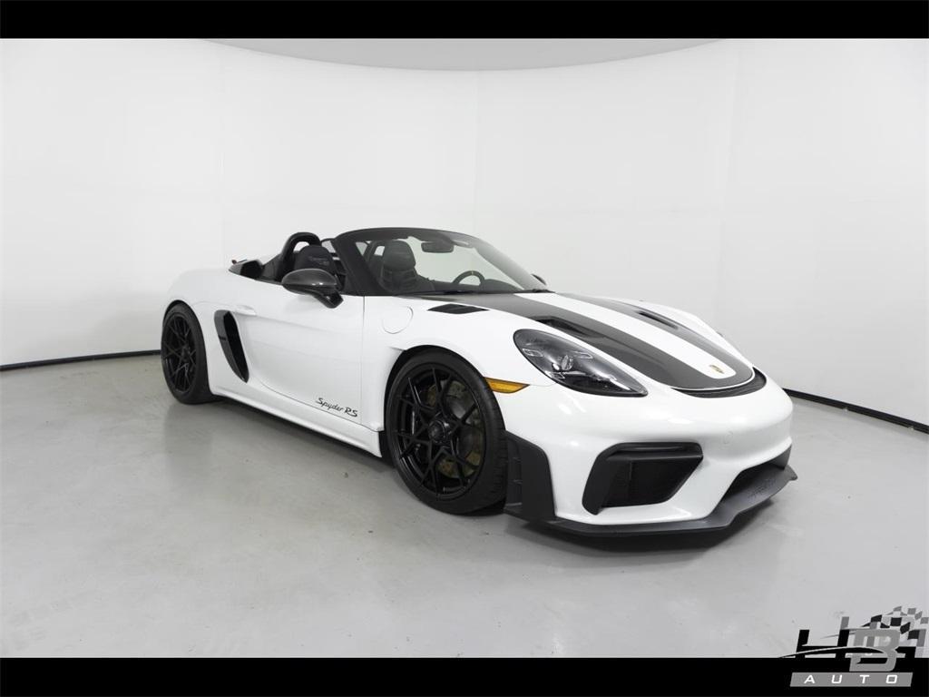used 2024 Porsche 718 Spyder car, priced at $199,998