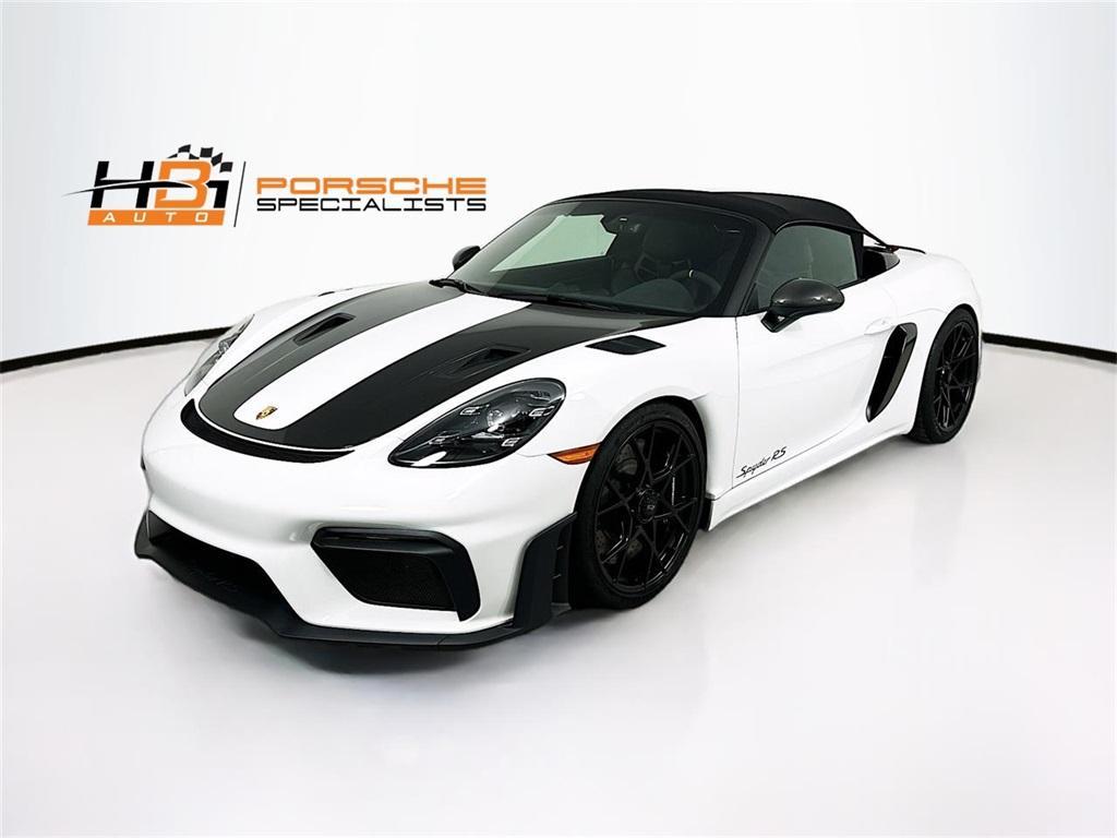 used 2024 Porsche 718 Spyder car, priced at $214,786