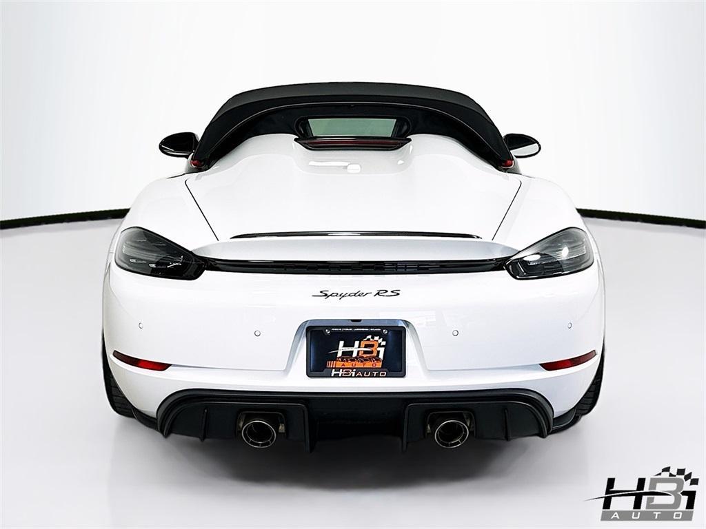 used 2024 Porsche 718 Spyder car, priced at $214,786