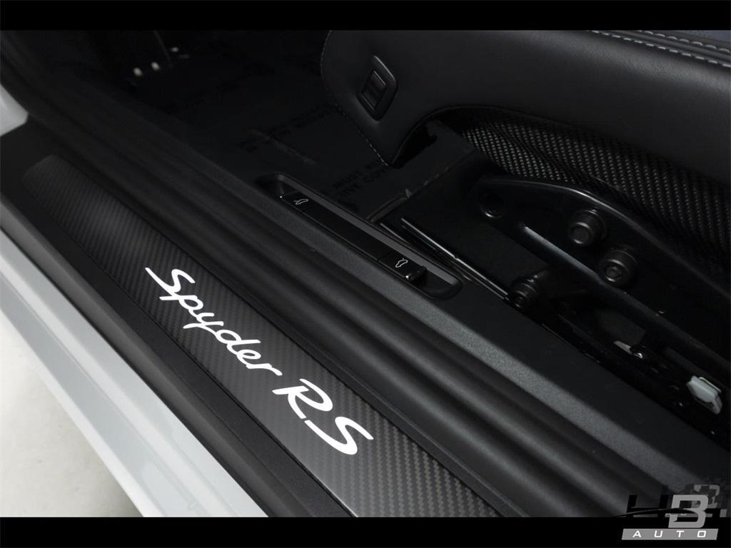 used 2024 Porsche 718 Spyder car, priced at $199,998