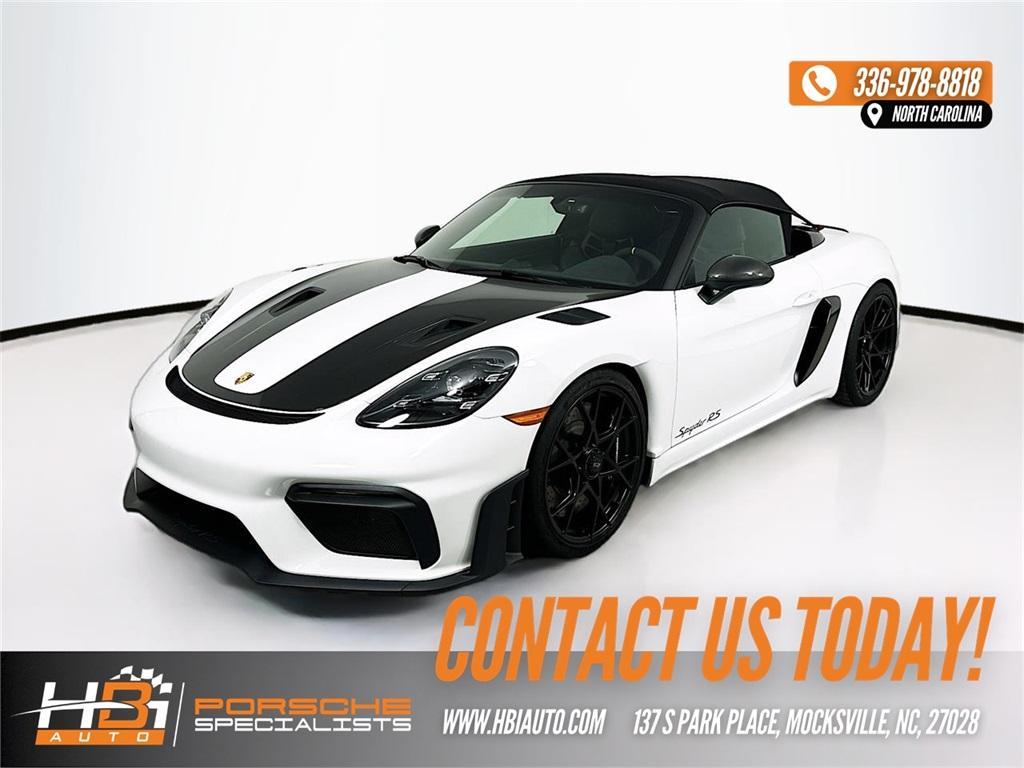 used 2024 Porsche 718 Spyder car, priced at $214,998