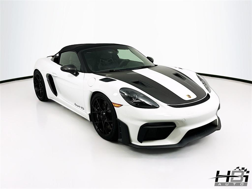 used 2024 Porsche 718 Spyder car, priced at $214,786