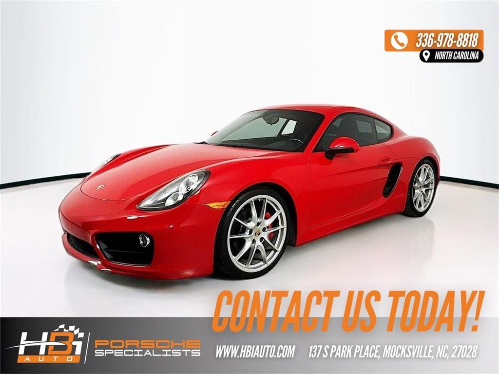 used 2015 Porsche Cayman car, priced at $42,997