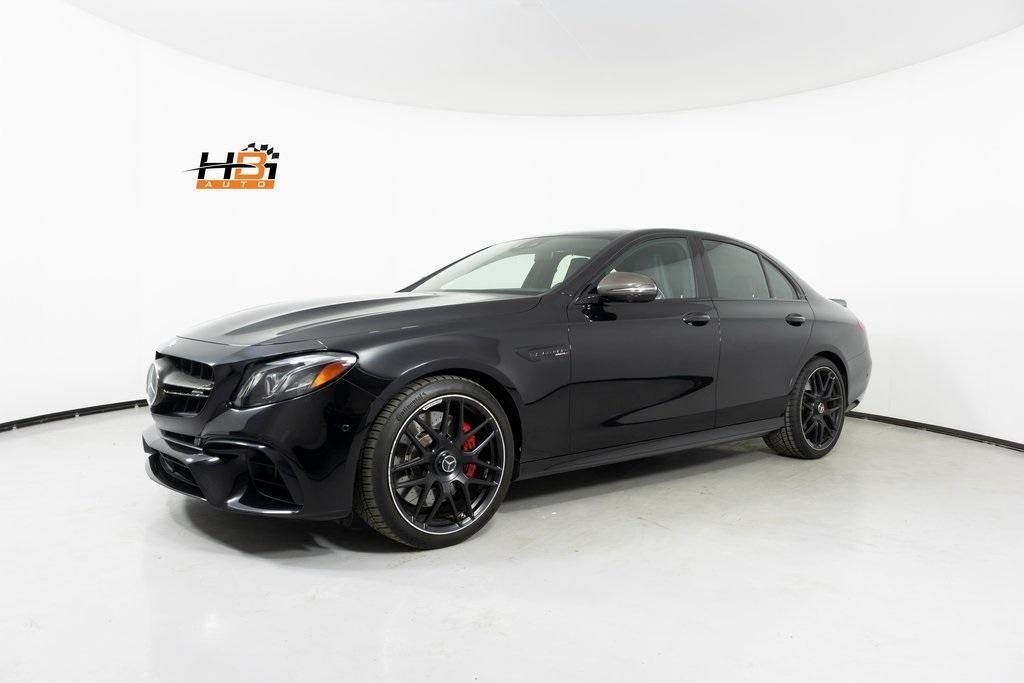 used 2018 Mercedes-Benz AMG E 63 car, priced at $49,998