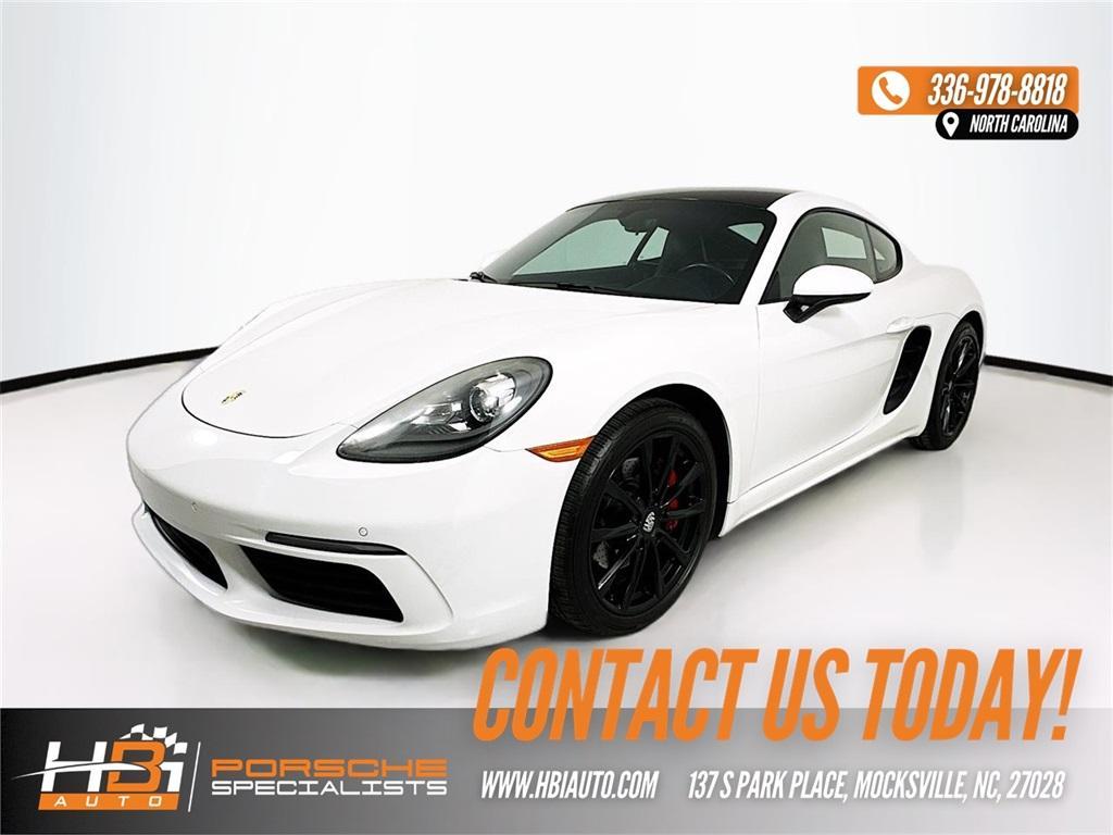 used 2018 Porsche 718 Cayman car, priced at $45,998