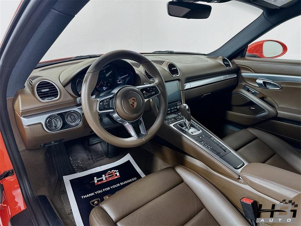used 2017 Porsche 718 Cayman car, priced at $58,998