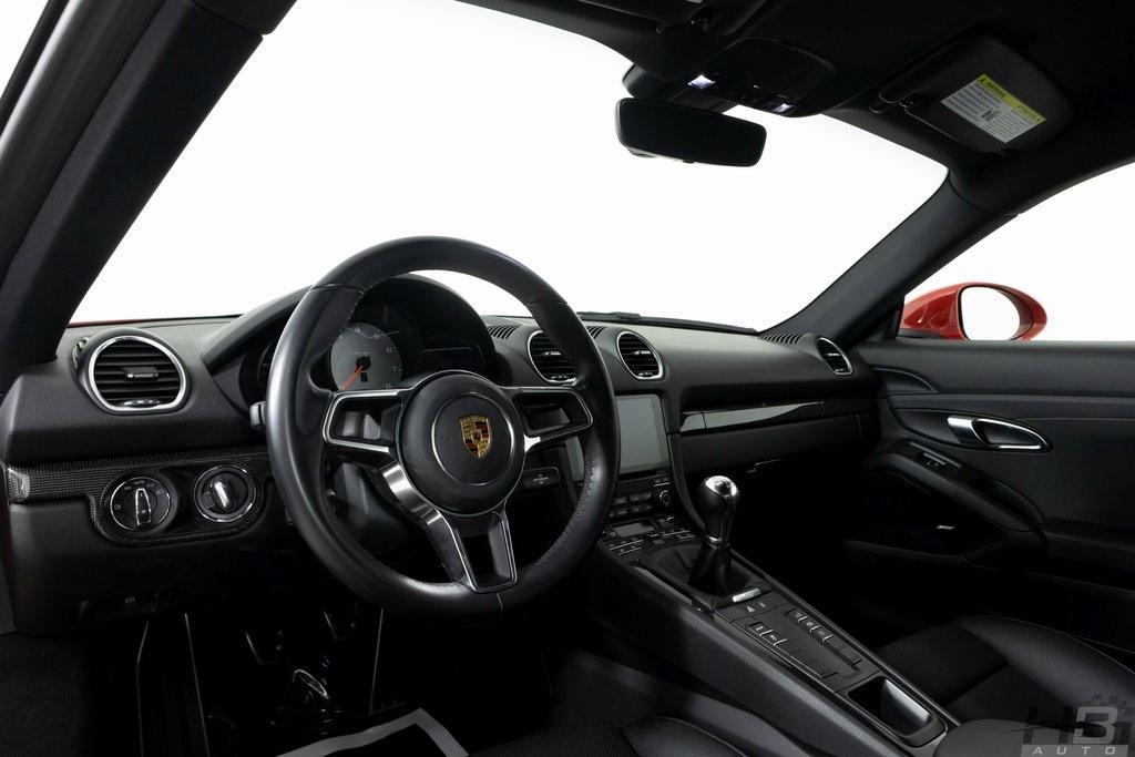 used 2018 Porsche 718 Cayman car, priced at $64,998