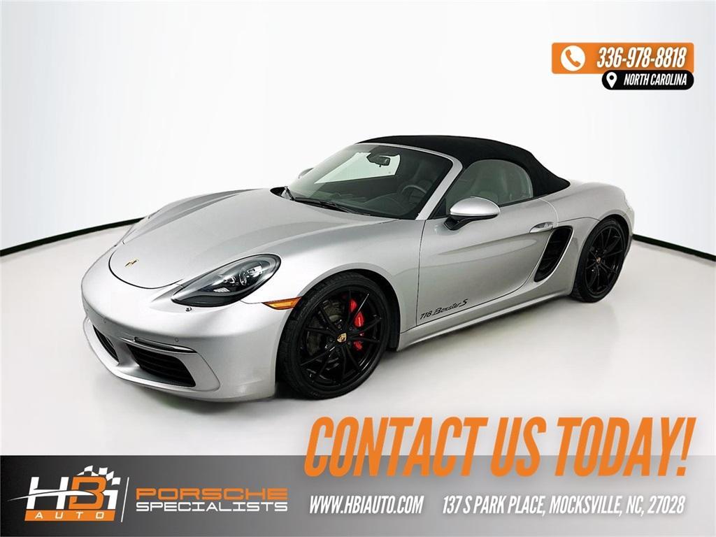 used 2017 Porsche 718 Boxster car, priced at $52,998