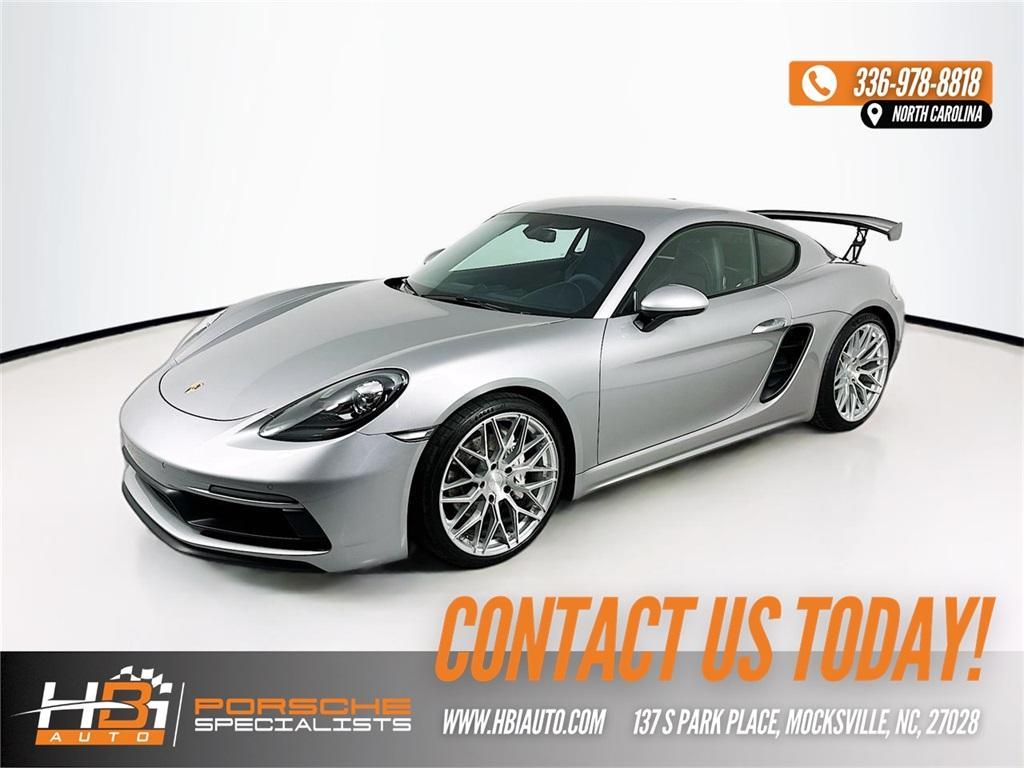 used 2018 Porsche 718 Cayman car, priced at $69,998
