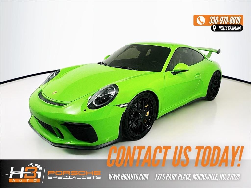 used 2018 Porsche 911 car, priced at $249,999