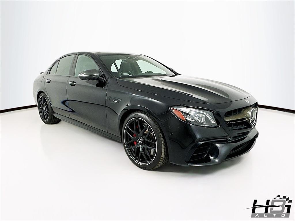 used 2018 Mercedes-Benz AMG E 63 car, priced at $47,998