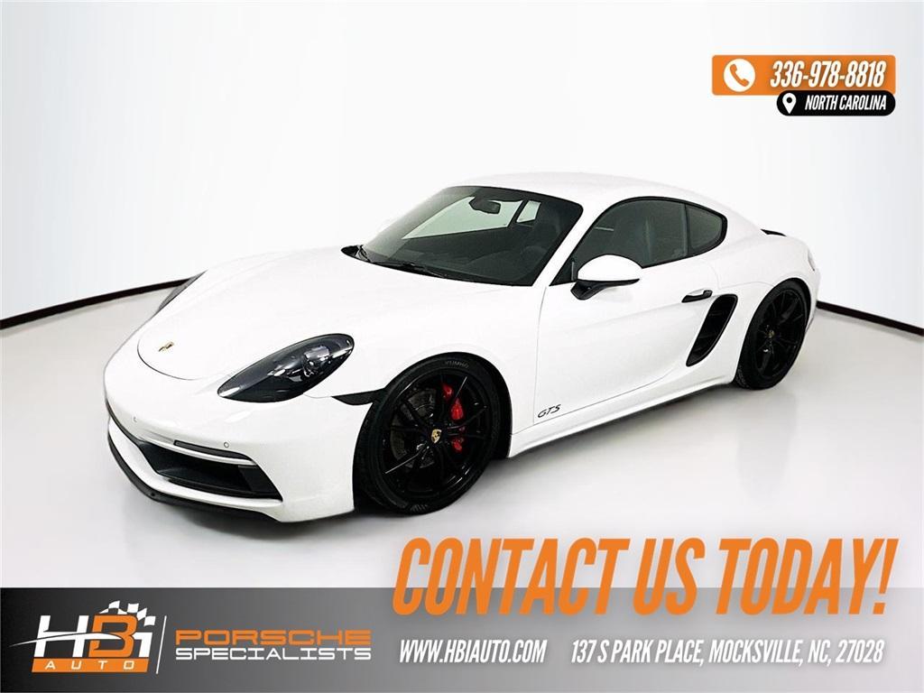 used 2018 Porsche 718 Cayman car, priced at $71,982