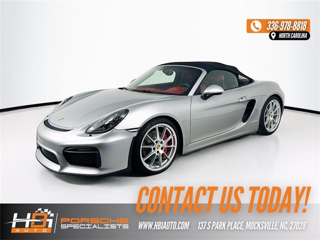 used 2016 Porsche Boxster car, priced at $129,998