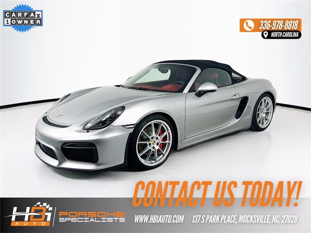 used 2016 Porsche Boxster car, priced at $129,998