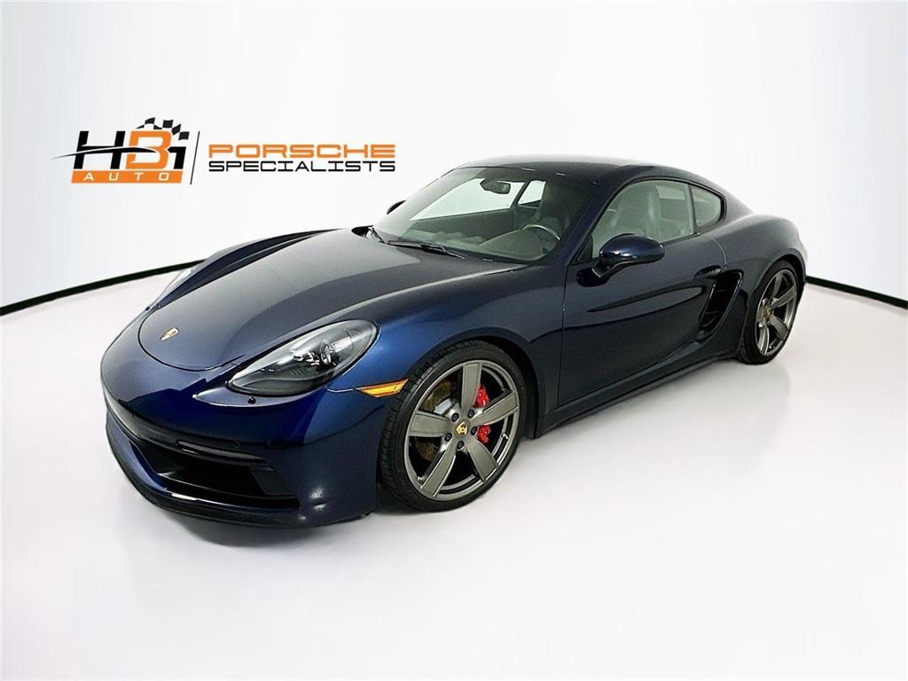 used 2018 Porsche 718 Cayman car, priced at $75,998