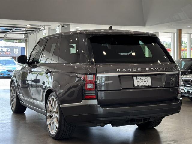 used 2016 Land Rover Range Rover car, priced at $18,490