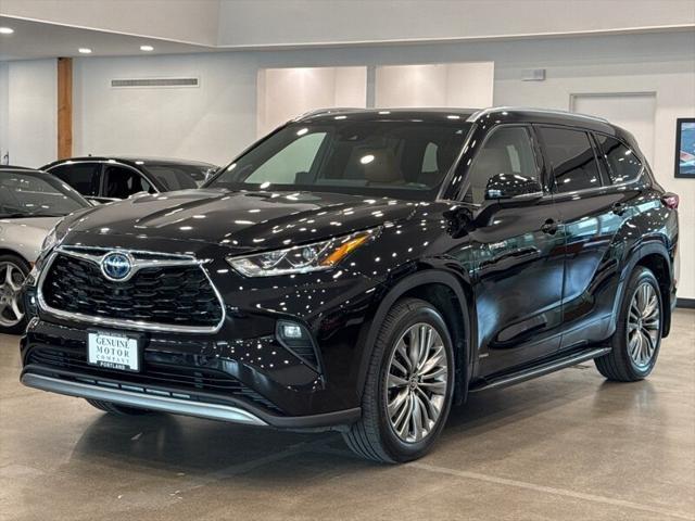 used 2021 Toyota Highlander Hybrid car, priced at $41,890