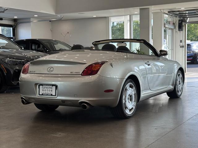 used 2003 Lexus SC 430 car, priced at $19,900