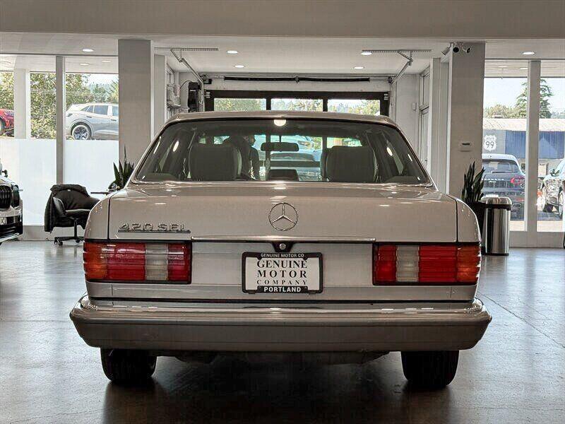 used 1987 Mercedes-Benz S-Class car, priced at $10,990