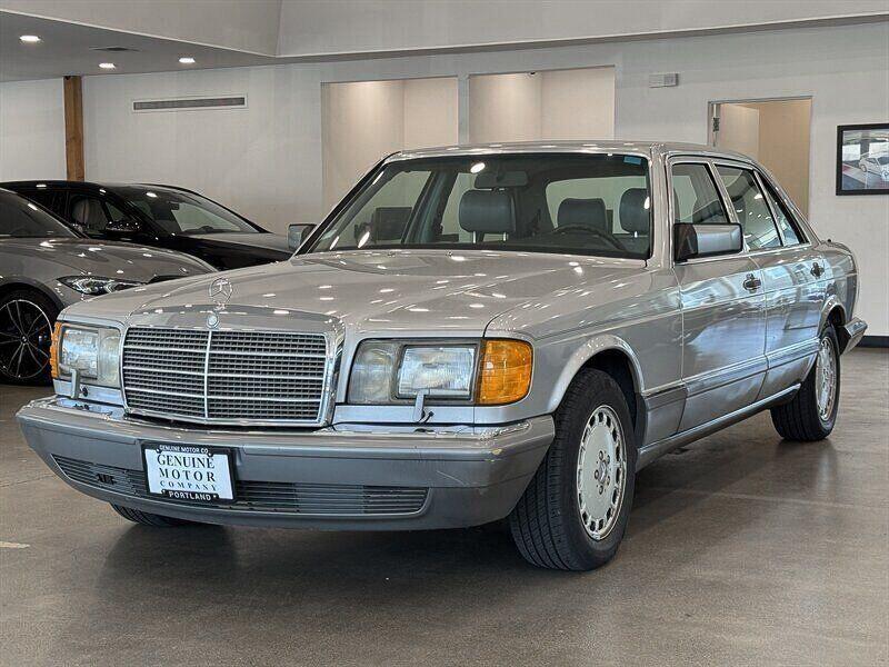 used 1987 Mercedes-Benz S-Class car, priced at $10,990