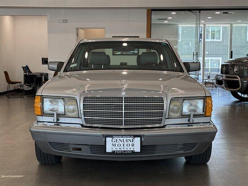 used 1987 Mercedes-Benz S-Class car, priced at $10,990
