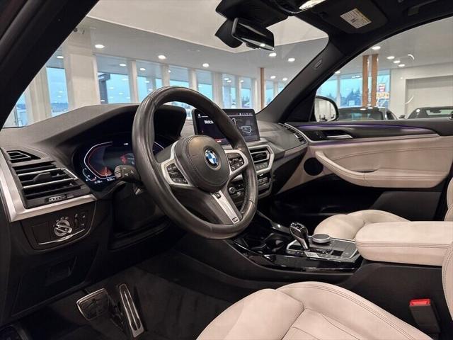used 2022 BMW X3 car, priced at $35,490