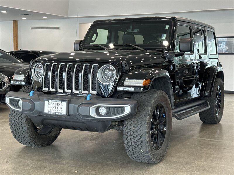 used 2022 Jeep Wrangler Unlimited 4xe car, priced at $34,990