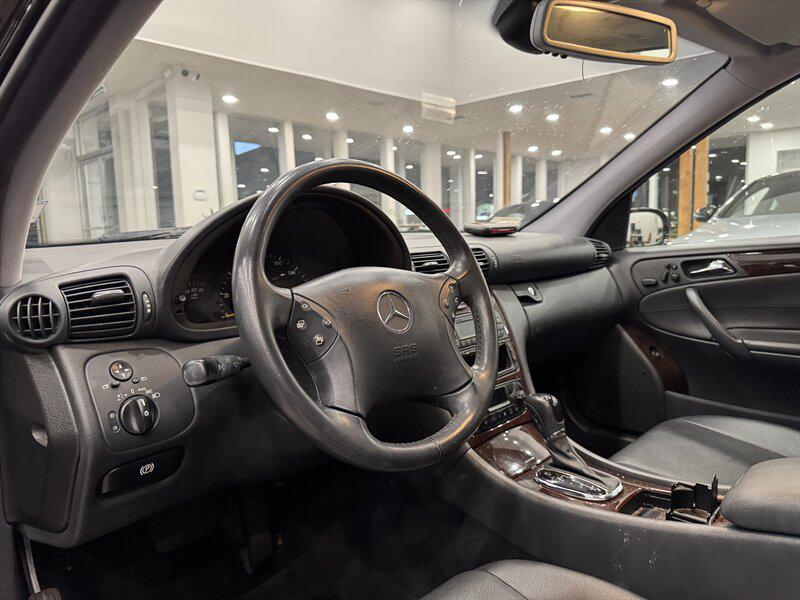 used 2002 Mercedes-Benz C-Class car, priced at $10,990