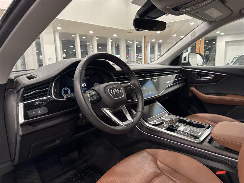 used 2023 Audi Q8 car, priced at $52,890