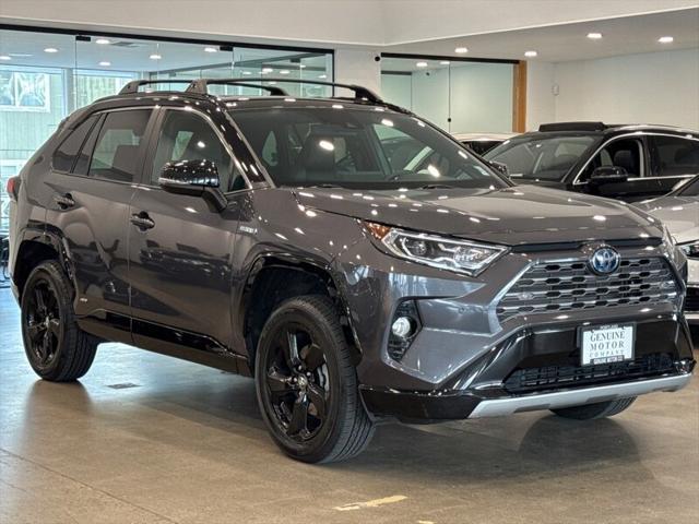 used 2021 Toyota RAV4 Hybrid car, priced at $33,900