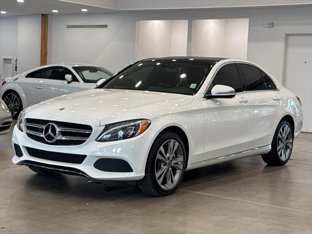 used 2018 Mercedes-Benz C-Class car, priced at $19,490