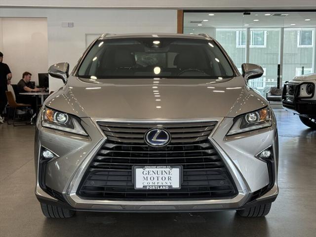 used 2018 Lexus RX 450h car, priced at $34,990