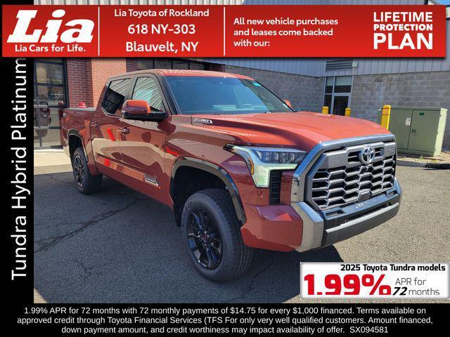 new 2025 Toyota Tundra Hybrid car, priced at $81,548
