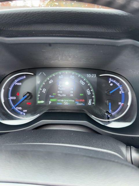 used 2022 Toyota RAV4 Hybrid car, priced at $34,995