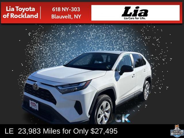 used 2023 Toyota RAV4 car, priced at $27,495