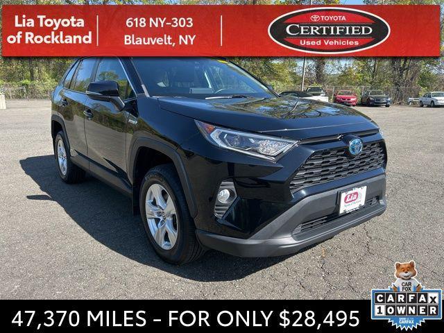 used 2021 Toyota RAV4 Hybrid car, priced at $28,495