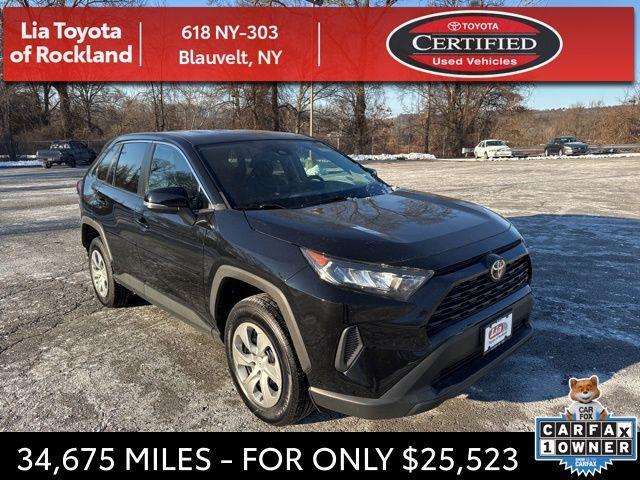 used 2022 Toyota RAV4 car, priced at $25,523