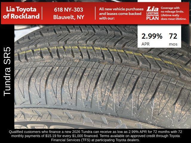 new 2026 Toyota Tundra car, priced at $55,607