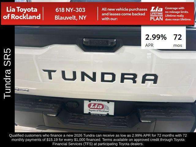 new 2026 Toyota Tundra car, priced at $55,607