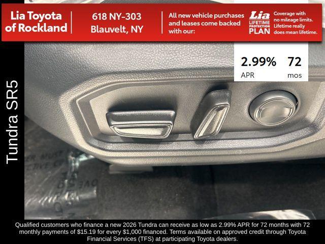 new 2026 Toyota Tundra car, priced at $55,607