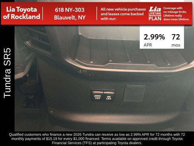 new 2026 Toyota Tundra car, priced at $55,607